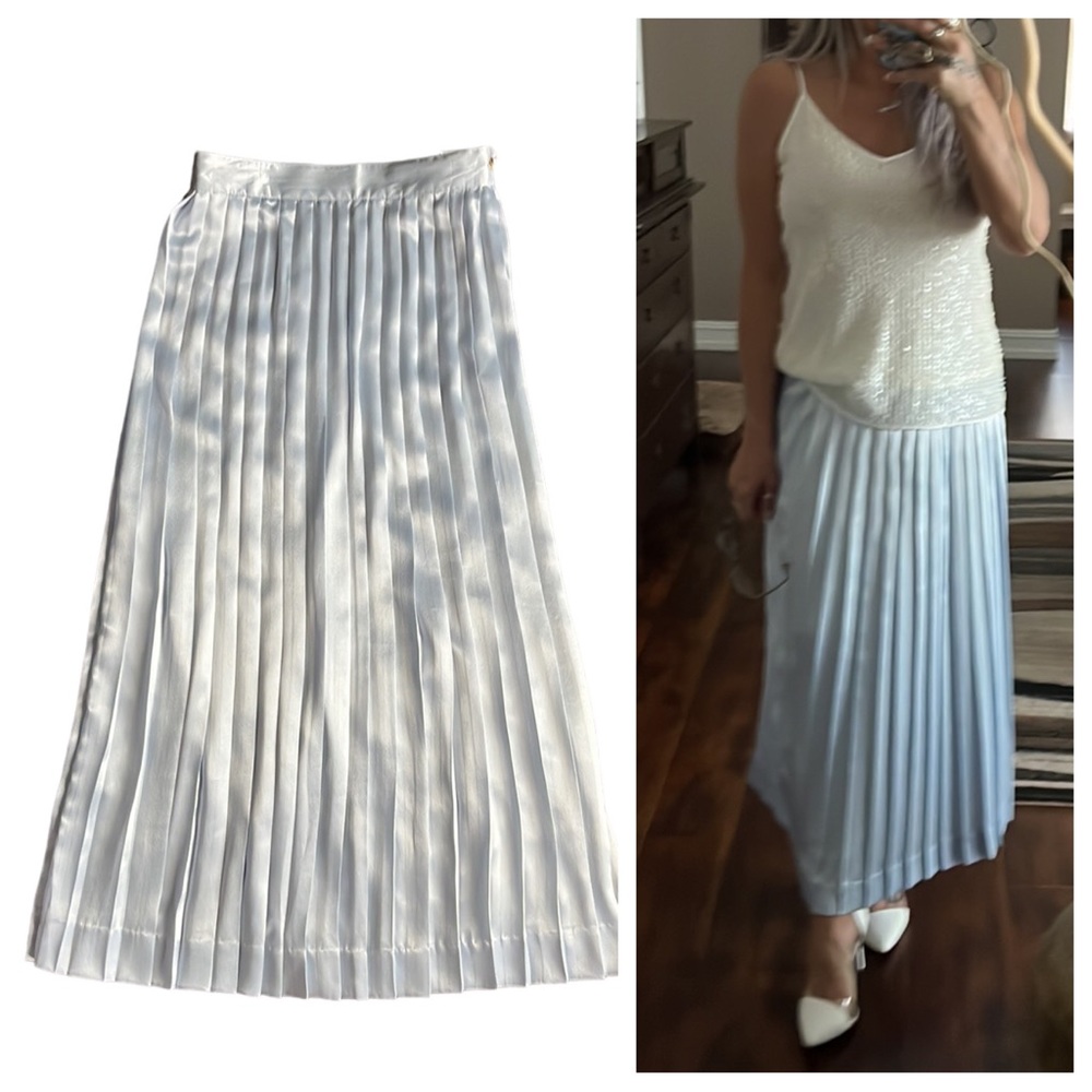 Halston III vintage silky skirt